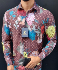 Limited  Long Sleeve Button Shirt for Men Hot  LI1131