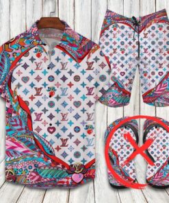 Hot Brand L Luxury Hawaii Shirt - Shorts HD1748