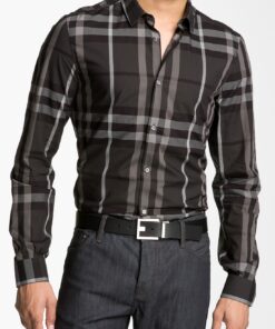 New Arrival B Long Sleeve Button Shirt for Men Hot  PEA32128