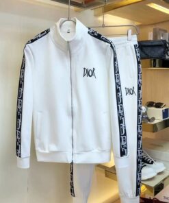Limited Stand Collar Jacket + Sweatpants  Luxury Brand Unisex Hot Gift PEA32003