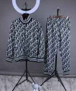 Limited Stand Collar Jacket + Sweatpants  Luxury Brand Unisex Hot Gift PEA32012