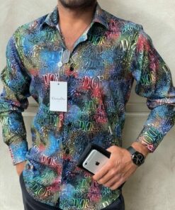 Limited Brand  Long Sleeve Button Shirt for Men Hot  LIDL1026