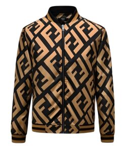 Limited Stand Collar Jacket Brand F   Unisex Hot Gift PEA32027