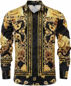 Limited Edition  Long Sleeve Button Shirt for Men Hot  9alaxies575