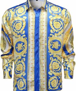 Limited Edition  Long Sleeve Button Shirt for Men Hot  9alaxies597