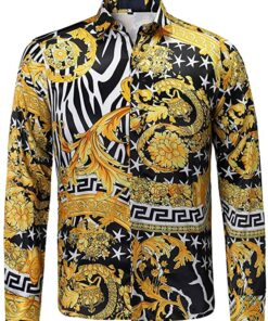 Limited Edition  Long Sleeve Button Shirt for Men Hot  9alaxies602
