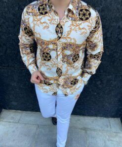 Limited Edition  Long Sleeve Button Shirt for Men Hot  LIV1063