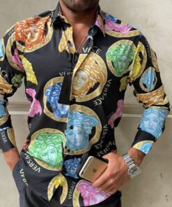 Limited Edition  Long Sleeve Button Shirt for Men Hot  LIIV1106