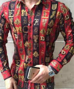 Limited Edition  Long Sleeve Button Shirt for Men Hot  LIVL1139