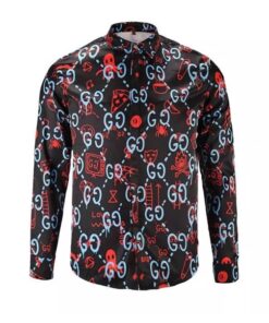 Limited Luxury Brand  Long Sleeve Button Shirt for Men Hot  DN31302