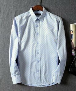 Limited Luxury Brand  Long Sleeve Button Shirt for Men Hot  PEA350009