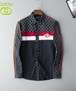 Limited Luxury Brand  Long Sleeve Button Shirt for Men Hot  PEA350017