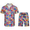 New Arrival Luxury Brand  Combo Hawaii Shirt, Shorts Hot  PEA32095
