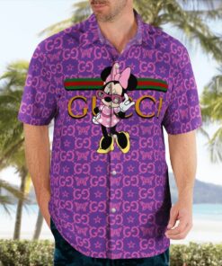 gucci minnie mouse luxury brand premium fashion hawaii shirt for men PEA31221