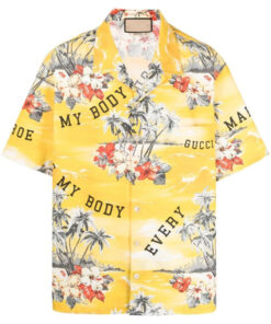 gucci luxury brand fashion hawaii shirt for men PEA31276