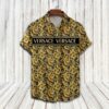Versace golden pattern luxury brand premium fashion hawaii shirt for men HH02865