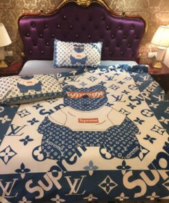 Best  x Supreme Teddy Bear Bedding Set