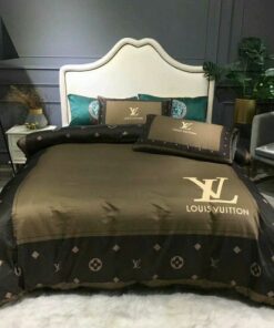 Luxury  Green and Black Bedding Set