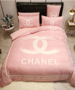 Coco Chanel Baby Pink Bedding Set