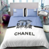 Best Chanel Mint And White Background Bedroom Set
