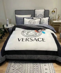 Best   White And Navy With Ancient Frame  Bedding Set