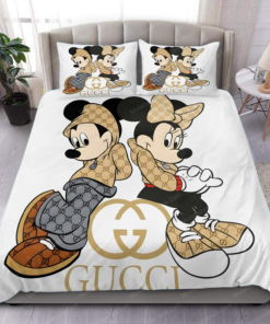 x Mickey White Background Bedding Set 2