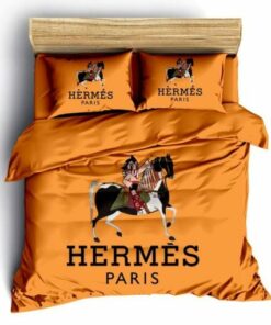 Horse Paris Hermes Bedding Set