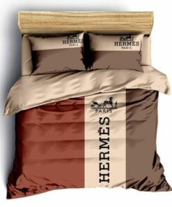 Similar Brown Luxury Brand Bedding Set