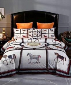 Fashion Classic Horse Hermes Bedding Set