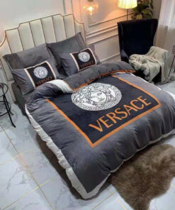 Grey And Black   Bedding Set