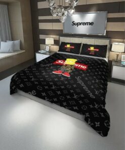 Supreme Bart Simpson Black Luxury Brand Bedding Set LVT00030