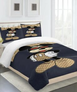 Mickey Premium Fashion Limited Luxury Bedding Set Home Decor LVT00073
