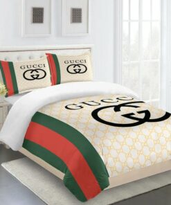 Yellow Premium Limited Luxury Fashion Bedding Set Home Decor LVT00075