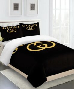 Black Premium Luxury Limited Fashion Bedding Set Home Decor LVT00079