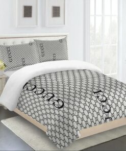 Grey Premium Luxury Fashion Limited Bedding Set Home Decor LVT00081