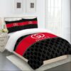 Red Black Premium Luxury Fashion Limited Bedding Set Home Decor LVT00082