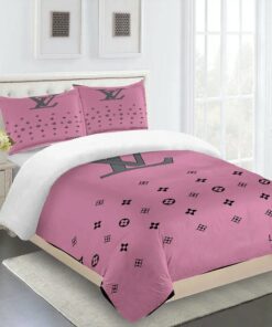 Pink Luxury Limited Premium Fashion Bedding Set Home Decor LVT00088