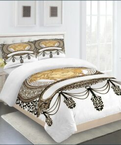 Medusa Logo Luxury Brand High End Premium Bedding Set Home Decor LVT00531