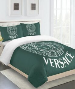 Teal Luxury Brand High End Premium Bedding Set Home Decor LVT00532