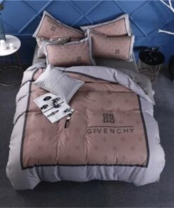 Givenchy Green White Luxury Brand High End Premium Bedding Set Home Decor LVT00535