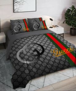 Grey Luxury High End Premium Bedding Set Home DecorLVT00552