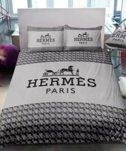 Hermes Luxury Brand Premium Fashion Limited Bedding Set Home Decor LVT00752