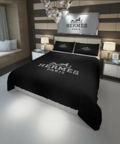 Hermes Luxury Brand Premium Fashion Limited Bedding Set Home Decor LVT00758