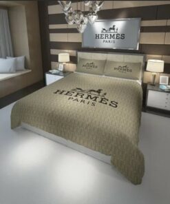 Hermes Luxury Brand Premium Fashion Limited Bedding Set Home Decor LVT00759