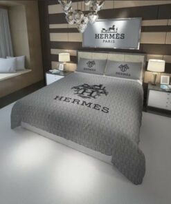 Hermes Luxury Brand Premium Fashion Limited Bedding Set Home Decor LVT00760