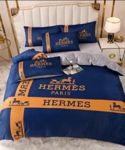Hermes Luxury Brand Premium Fashion Limited Bedding Set Home Decor DN16170801