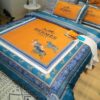 Hermes Luxury Brand Premium Fashion Limited Bedding Set Home Decor LVT00775