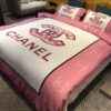 Chanel Pinky Luxury Brand Bedding Set Home Decor LVT00952
