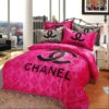 Chanel Pinky Premium Luxury Bedding Set Home Decor LVT00956