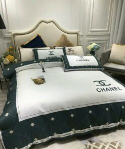 Chanel Printed Bedding Sets Quilt Sets Duvet Cover Luxury Brand Bedding Decor Bedroom Sets1 LVT00962